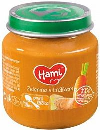 Hami Zelenina s králikom 125 g