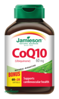 Jamieson Koenzým Q10 60 mg 80 kapslí