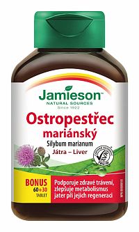 Jamieson Pestrec mariánsky 60 + 30 tablet