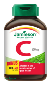 Jamieson Vitamín C 500 mg 120 tabliet
