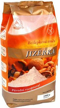 Jizerka bezlepková zmes zlatá 1000g