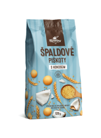 Kávoviny Špaldové piškóty s kokosom 120 g