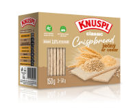 Knuspi Crispbread 150 g - jačmenný