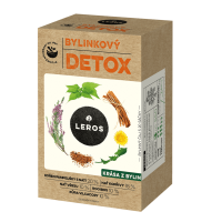 Leros Čaj Bylinkový detox 20 sáčkov