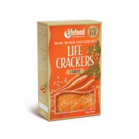 Lifefood Life crackers Mrkvánky BIO RAW 80 g