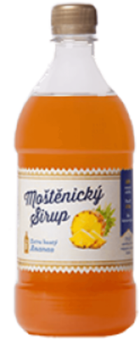 Moštěnický sirup Ananásový sirup 700 ml