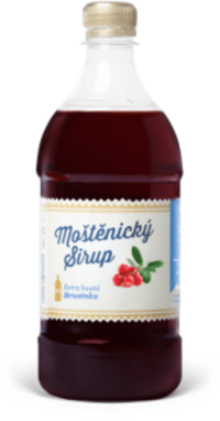 Moštěnický sirup Brusnicový sirup 700 ml