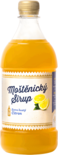 Moštěnický sirup Citrónový sirup 700 ml