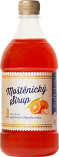 Moštěnický sirup Mandarinkový sirup 700 ml