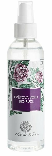 Nobilis Tilia Kvetová voda BIO Ruža 200 ml