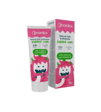 Nordics Detská zubná pasta Bubble gum 50 ml