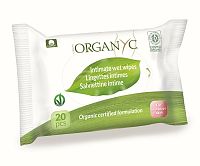 Organyc Dámske čistiace obrúsky BIO 20 ks