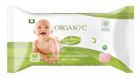 Organyc Detské čistiace obrúsky BIO 60 ks