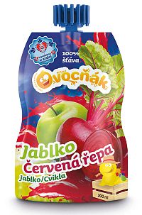 Ovocňák Mušt jablko - červená repa 200 ml