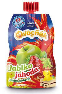Ovocňák Mušt jablko - jahoda 200 ml