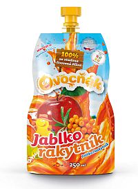 Ovocňák Mušt jablko - rakytník 250 ml