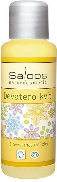 Saloos olej masážny Deväť kvetov 50 ml