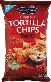 Santa Maria Tortilla chips Taco 185 g