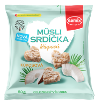 Semix srdiečka s kokosom 50 g