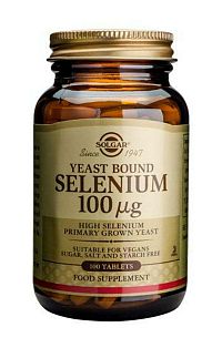 Solgar Selén 100 vegánskych tablet