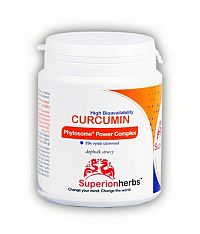 SUPERIONHERBS Curcumin Phytosome 90 kapsúl