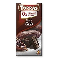 Torras čokoláda 72% 75 g