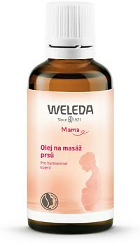 Weleda Olej na masáž prsníkov 50 ml