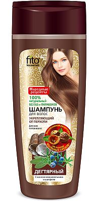 Fito Kosmetik Fitokosmetik  Dechtový šampón  s brusnicovým olejom proti lupinám