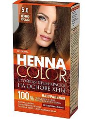 Fito Kosmetik Fitokosmetik Krémová farba na vlasy Henna color 5.0 HNEDÁ 115ml