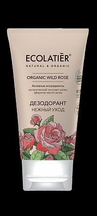 Krémový deodorant Divoká ruža, 40 ml - Ecolatier