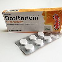 Recenzia Dorithricinu: lokálne antibiotikum na hrdlo aj pre deti od 2 rokov