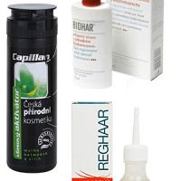 Vlasové aktivátory na rast vlasov. Capillan, Biohar alebo Reghaar?