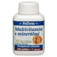 MedPharma Multivitamín s minerálmi 30 zložiek