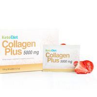 KetoDiet Collagen Plus 5000 mg, príchuť jahody