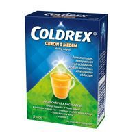Coldrex horúci nápoj med a citrón