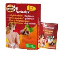 Herbalex hrejivá náplasť s gaštanom