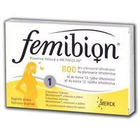 FemiBion 800 Kyselina listová a Metafolin 30 tabliet