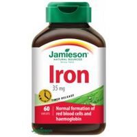Jamieson Železo 50 mg s postupným uvoľňovaním