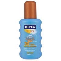 Nivea Sun Protect & Bronze Intenzívny sprej na opaľovanie SPF30 200 ml