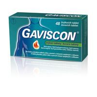 Gaviscon žuvacie tablety