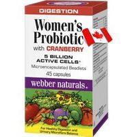 Webber Naturals proBiotika s brusnicami pre ženy