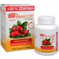 GS Vitamín C 1000 so šípkami 120 kapsúl