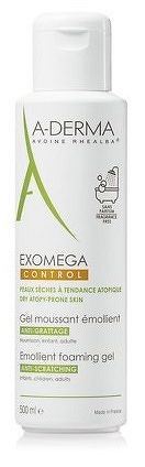 A-derma Exomega control gel moussant émollient zvláčňujúci penivý gél 500 ml