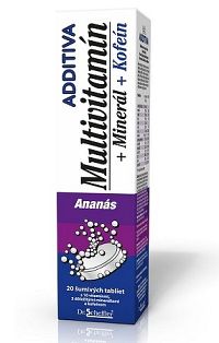 Additiva multivitamín + minerál mandarínka eff 20 ks