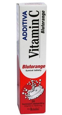 Additiva Vitamin C Blutorange 20 tabliet