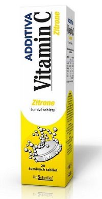 Additiva Vitamin C Zitrone šumivé tabliety 20 ks