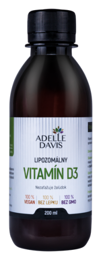 Adelle Davis Lipozomálny vitamín D3 200 ml
