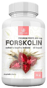 Allnature Forskolin Premium forte 400 mg 60 kapsúl