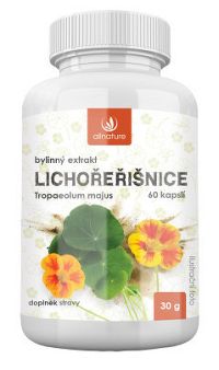 Allnature Kapucínka bylinný extrakt 60 pastiliek