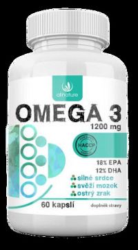 Allnature Omega 3 1200 mg 60 kapsúl